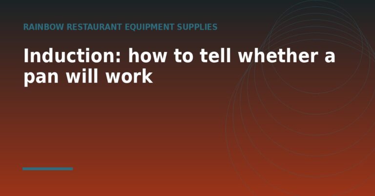 Induction: how to tell whether a pan will work
